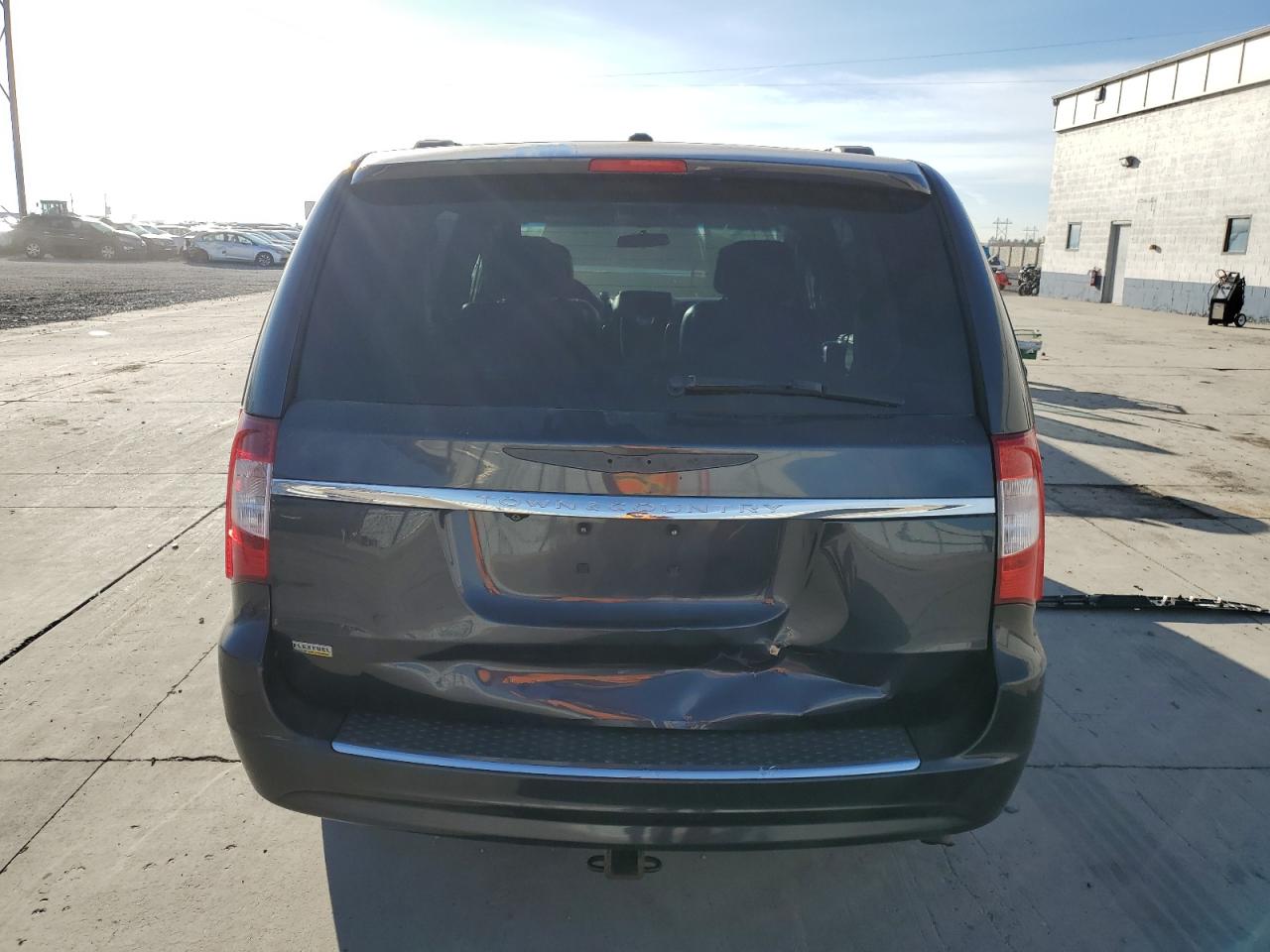 2014 Chrysler Town & Country Touring L Gray vin: 2C4RC1CG1ER284457