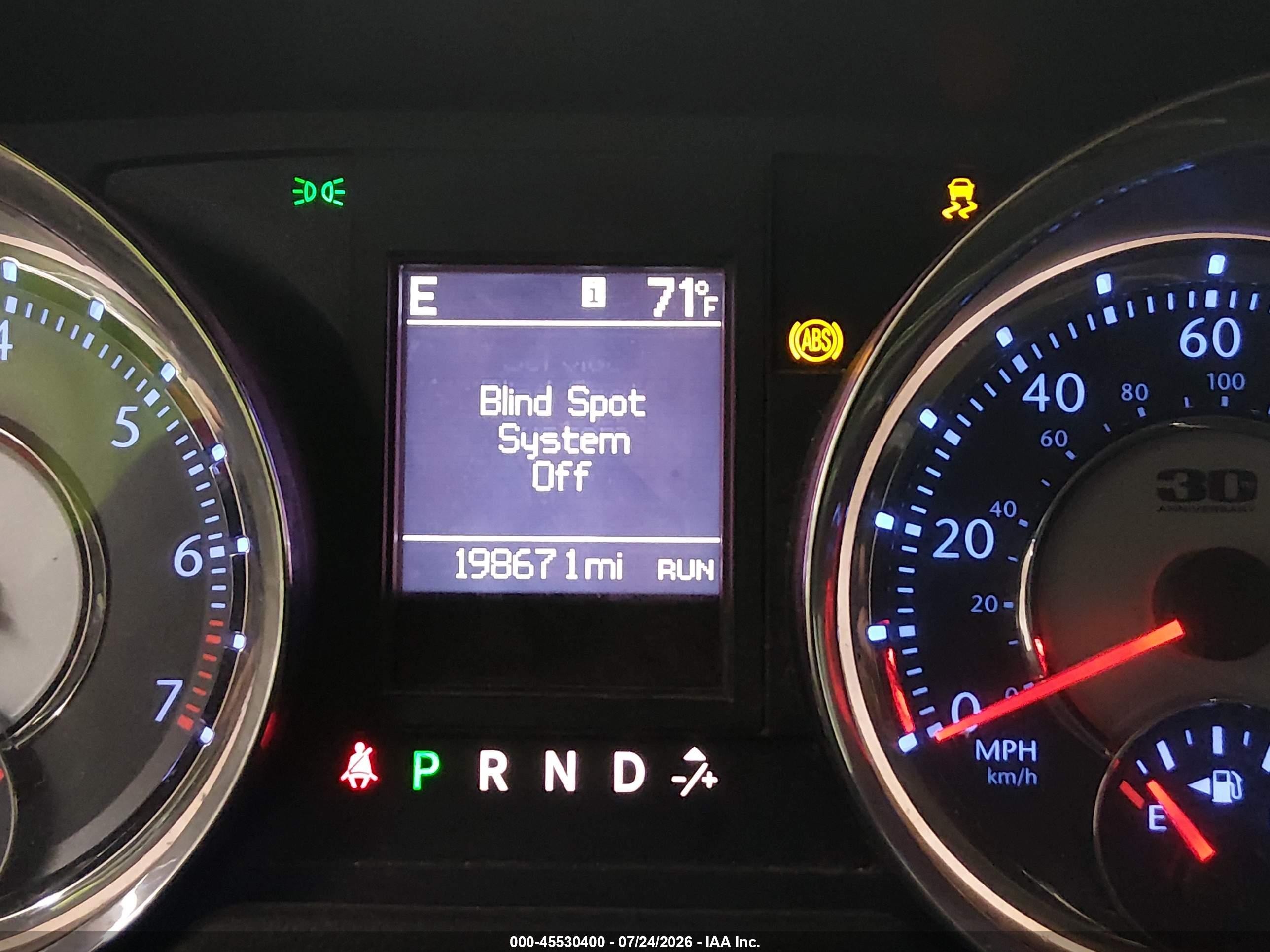 2014 Chrysler Town & Country Touring-l 30th Anniversary Белый vin: 2C4RC1CG1ER426791