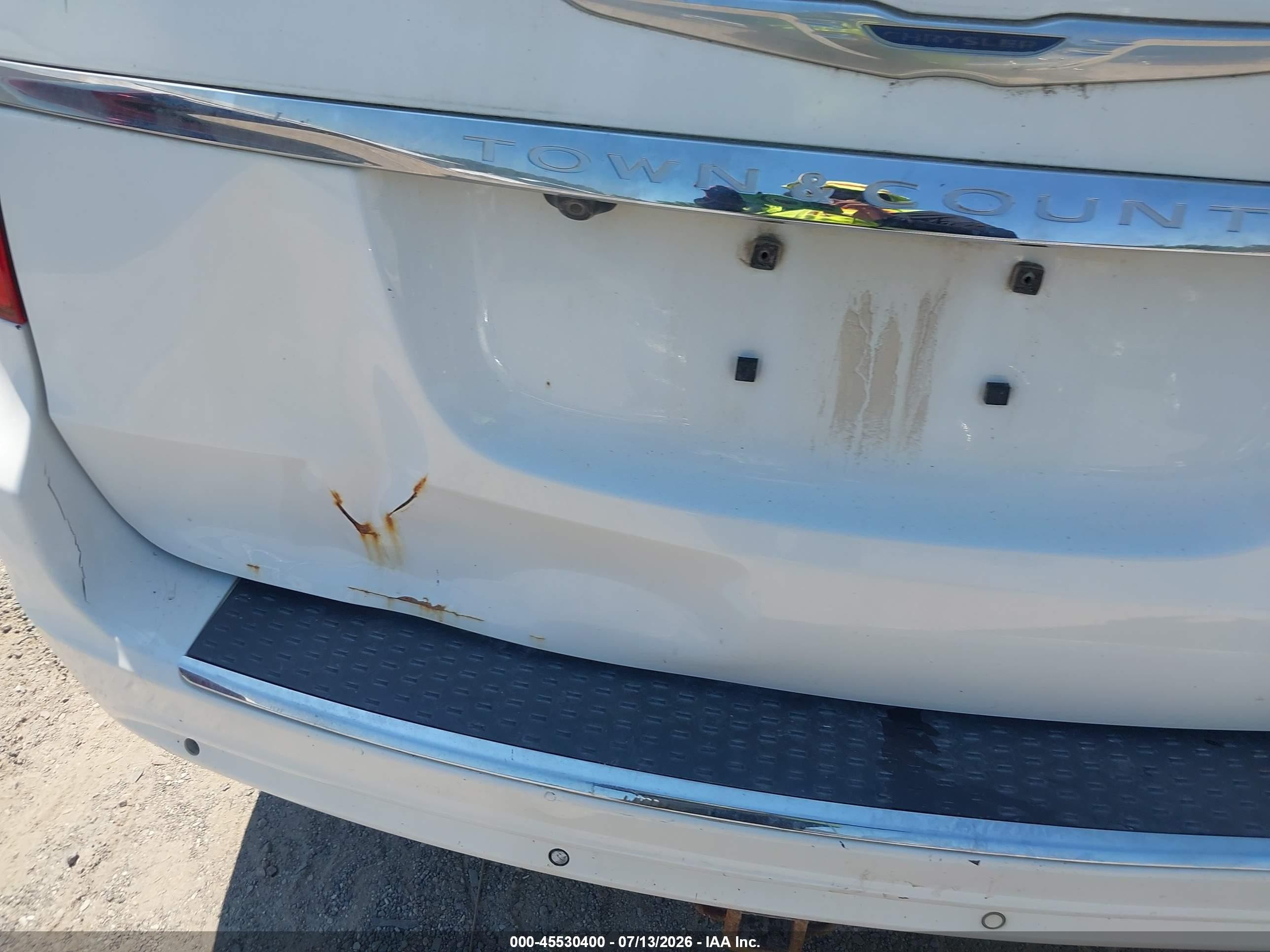 2014 Chrysler Town & Country Touring-l 30th Anniversary Белый vin: 2C4RC1CG1ER426791