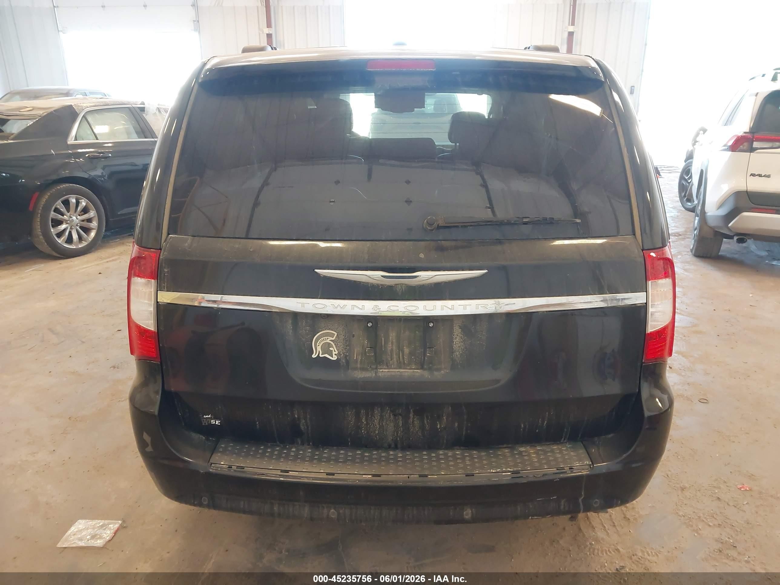 2014 Chrysler Town & Country Touring-l 30th Anniversary Black vin: 2C4RC1CG1ER470578