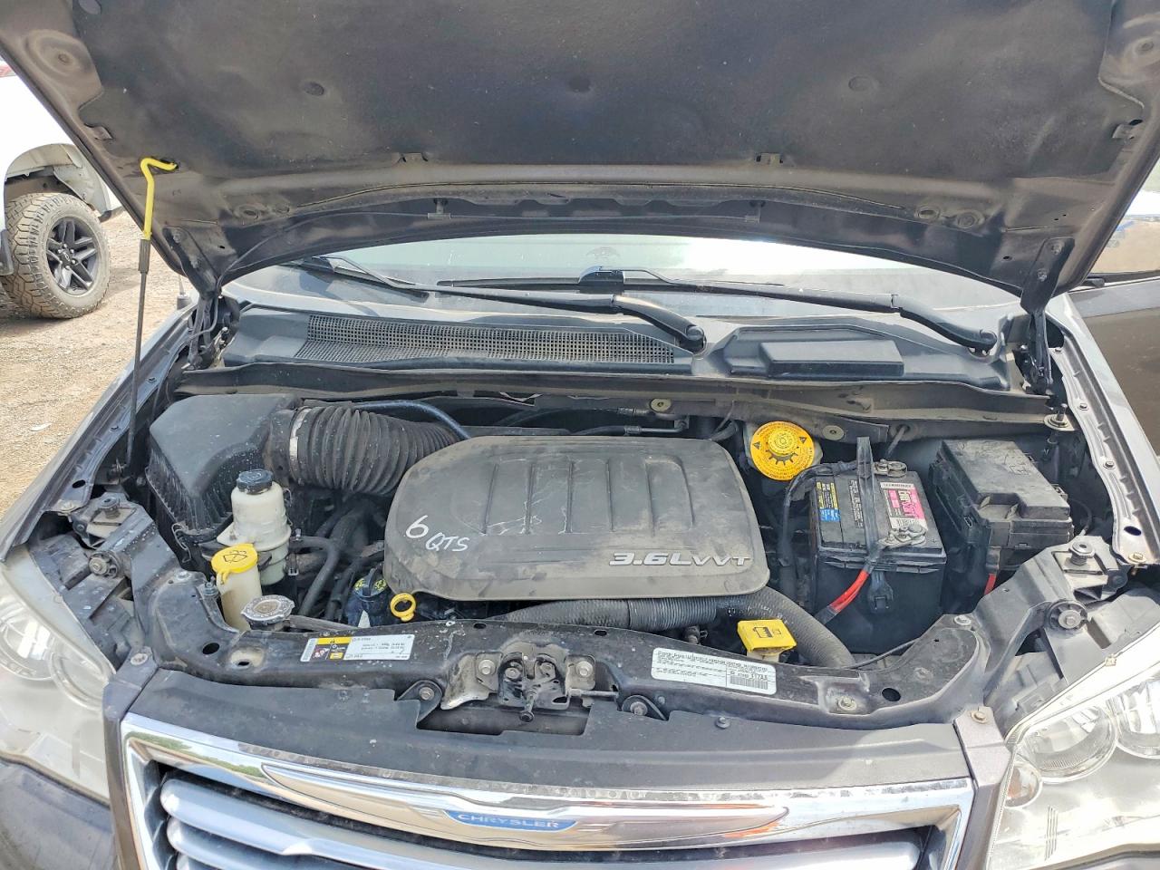 2015 Chrysler Town & Country Touring L Gray vin: 2C4RC1CG1FR572965