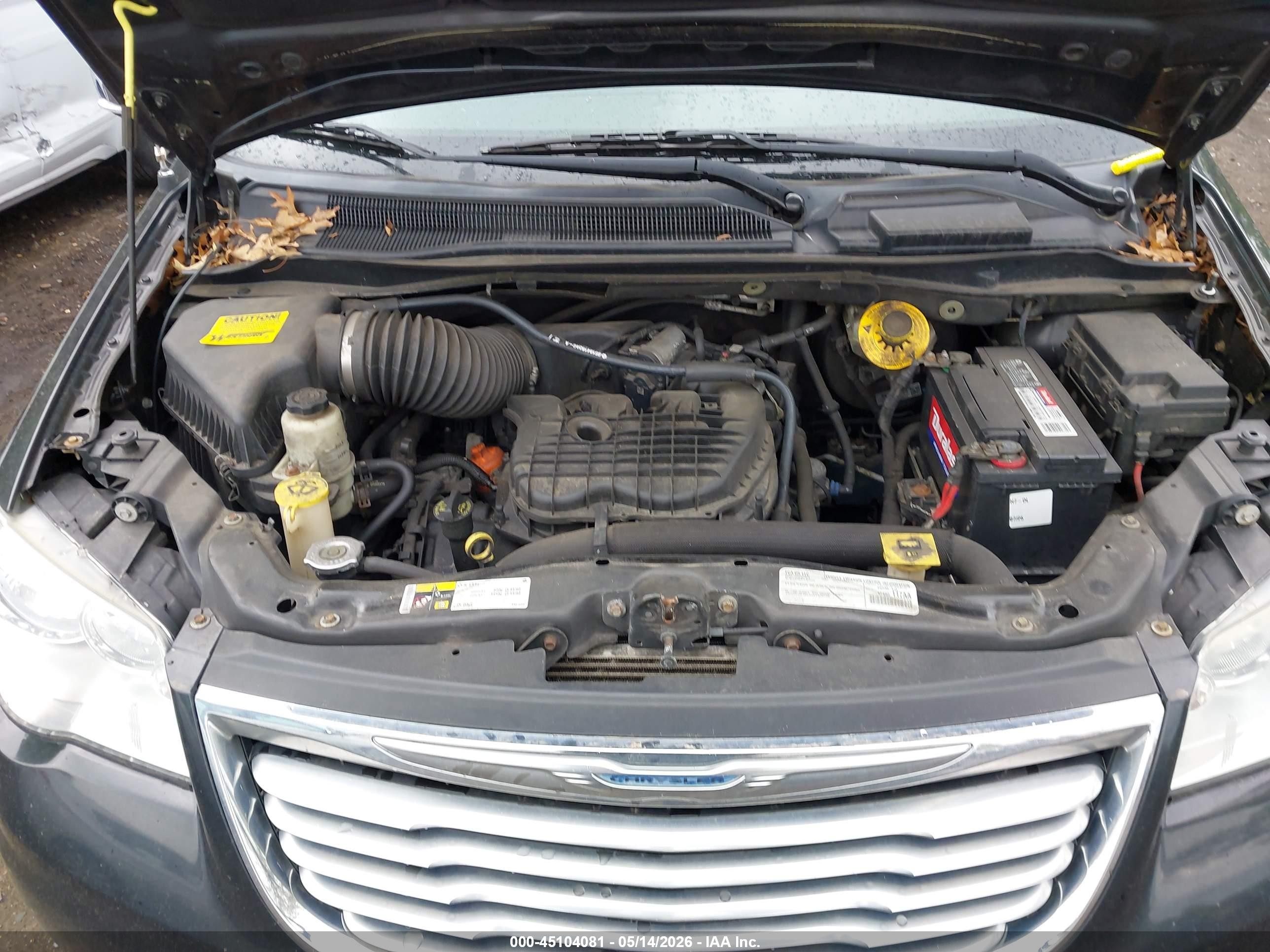 2015 Chrysler Town & Country Touring-l Black vin: 2C4RC1CG1FR731483