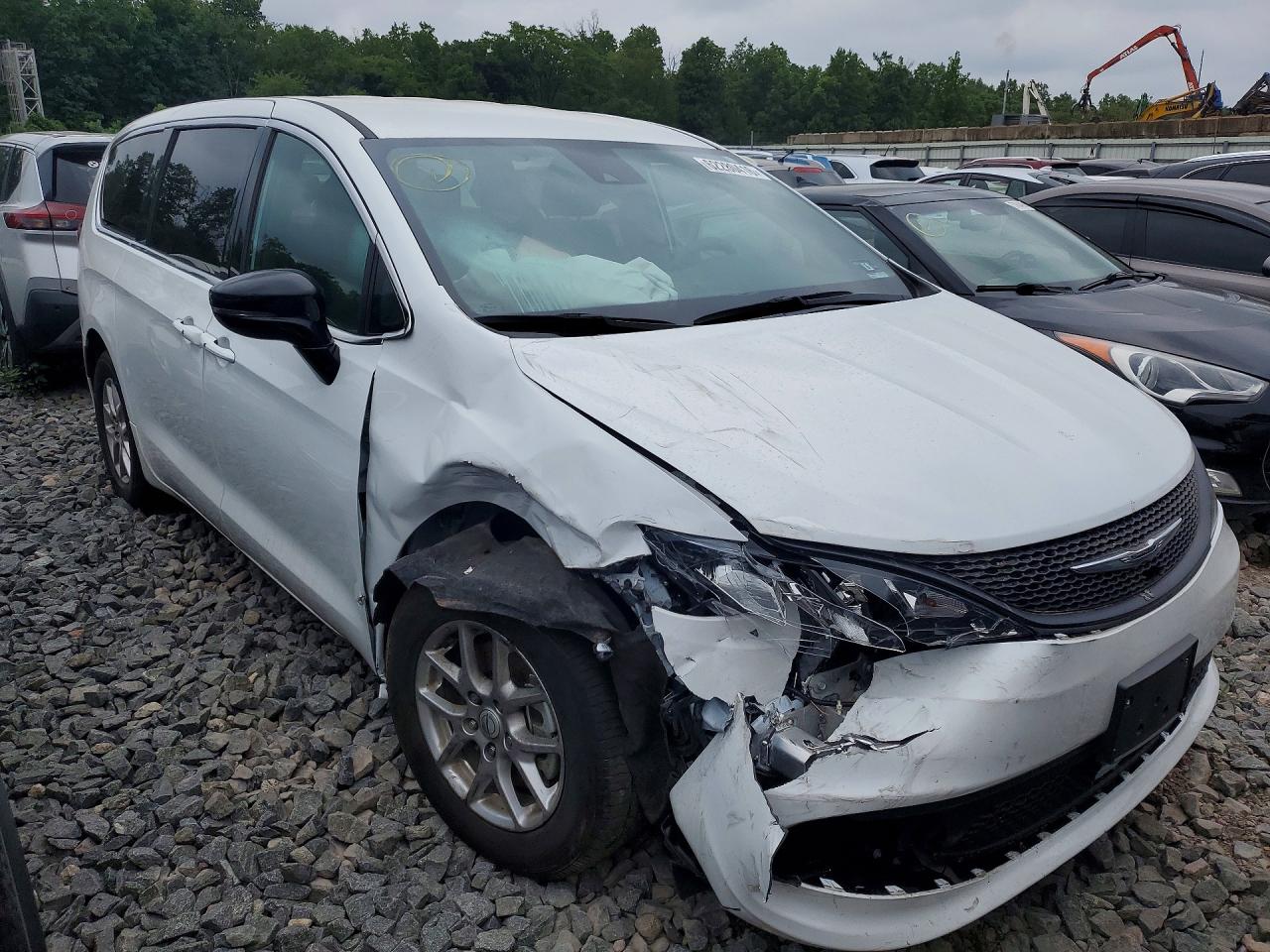 2025 Chrysler Voyager Lx White vin: 2C4RC1CG1SR580297