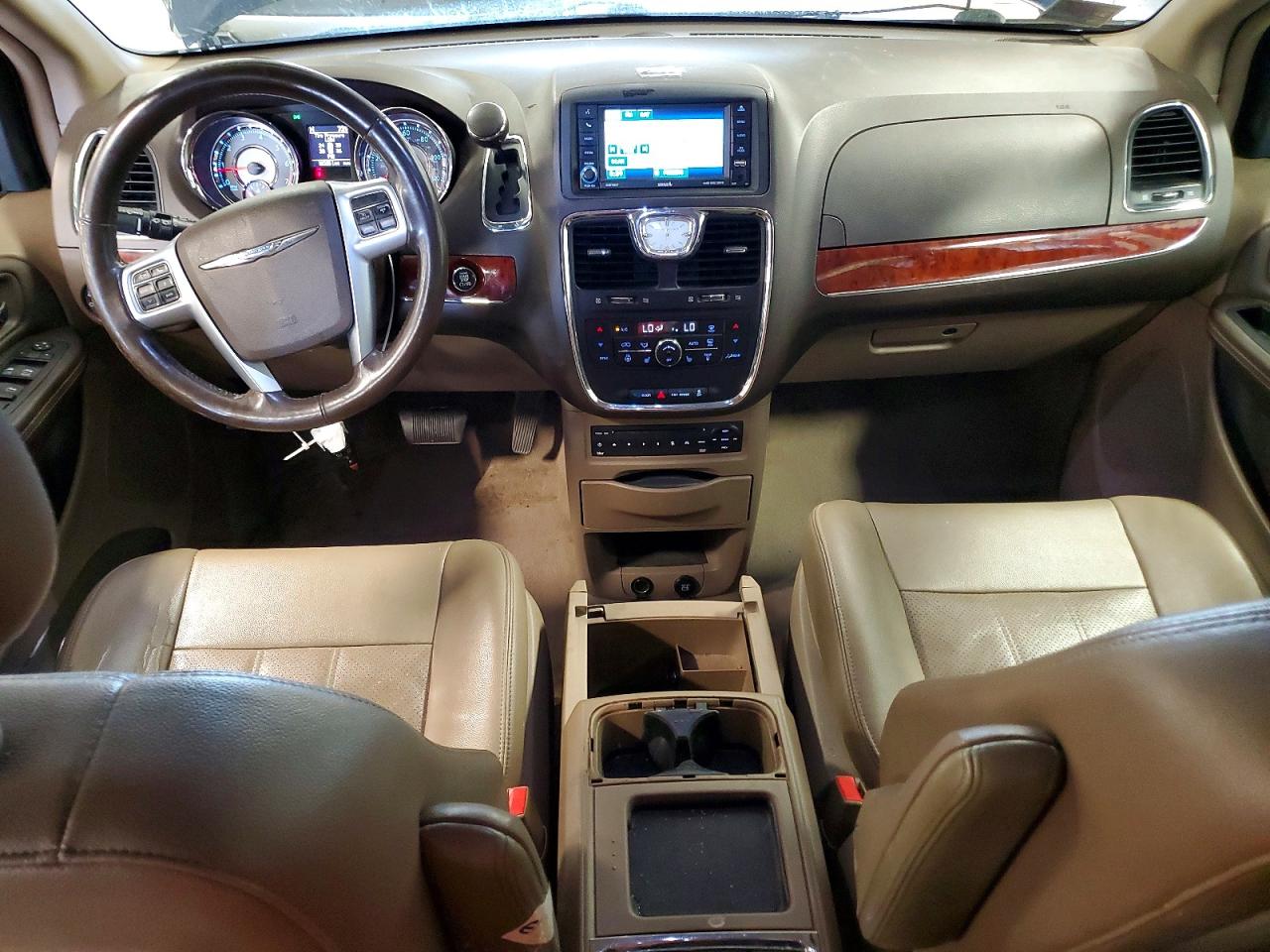 2012 Chrysler Town & Country Touring L Blue vin: 2C4RC1CG2CR226886