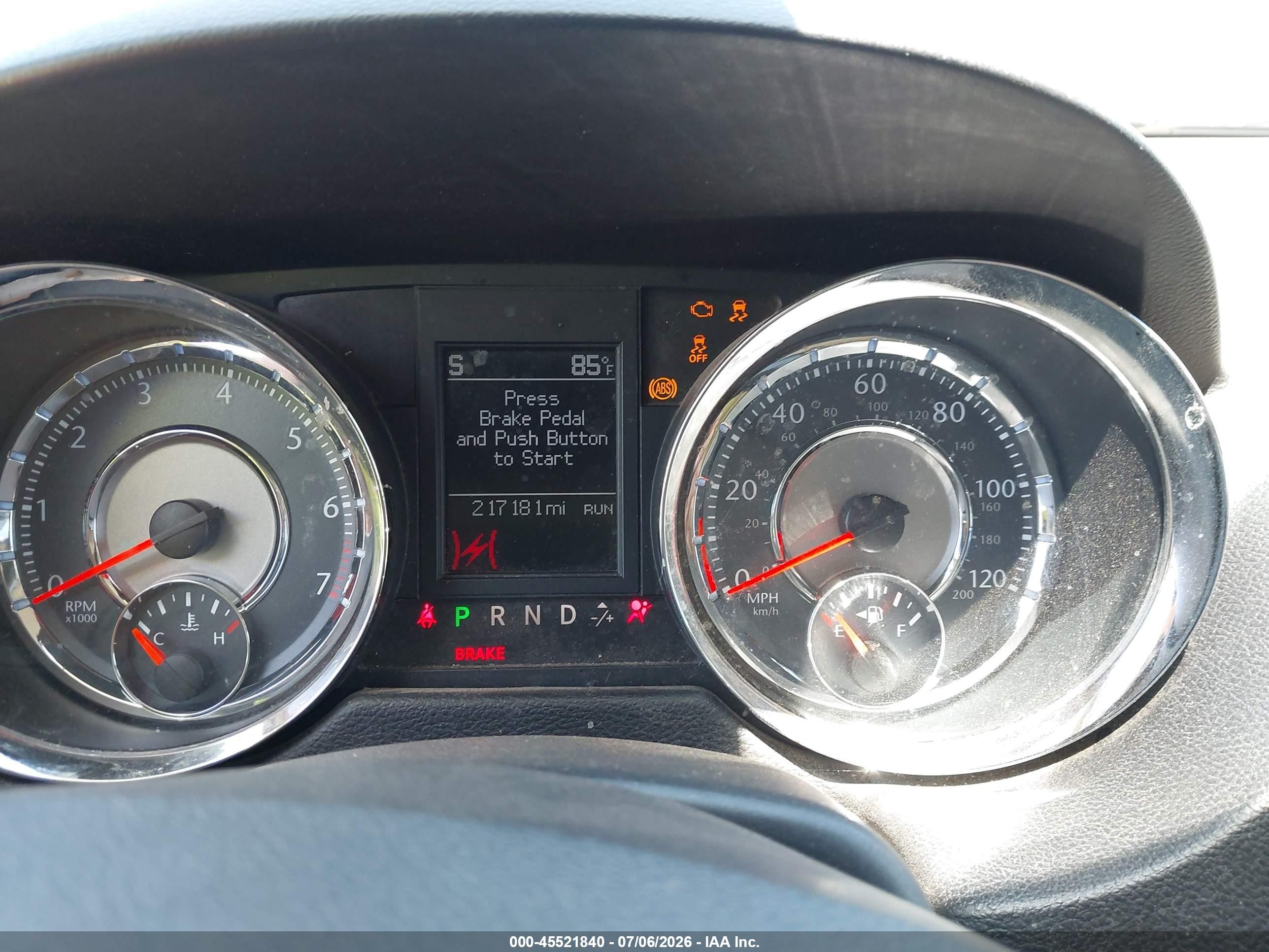 2012 Chrysler Town & Country Touring-l Темно-бордовый vin: 2C4RC1CG2CR273626