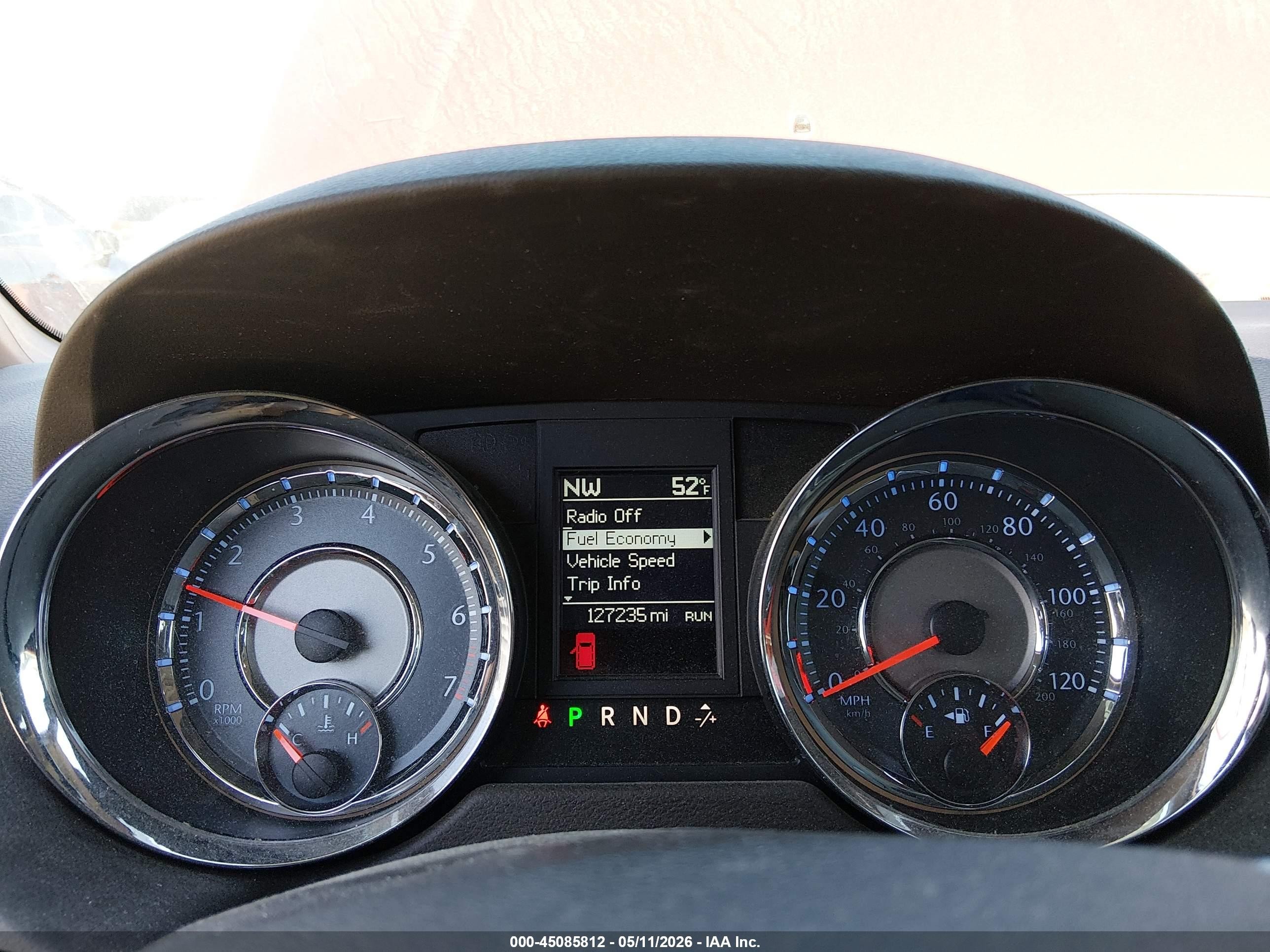 2012 Chrysler Town & Country Touring-l Red vin: 2C4RC1CG2CR363889