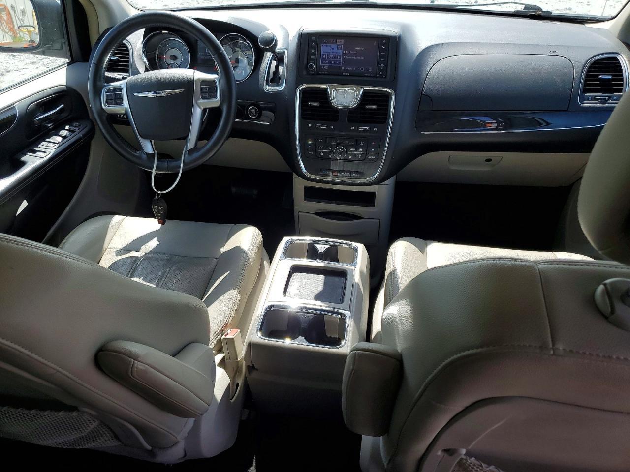 2012 Chrysler Town & Country Touring L Blue vin: 2C4RC1CG2CR376531