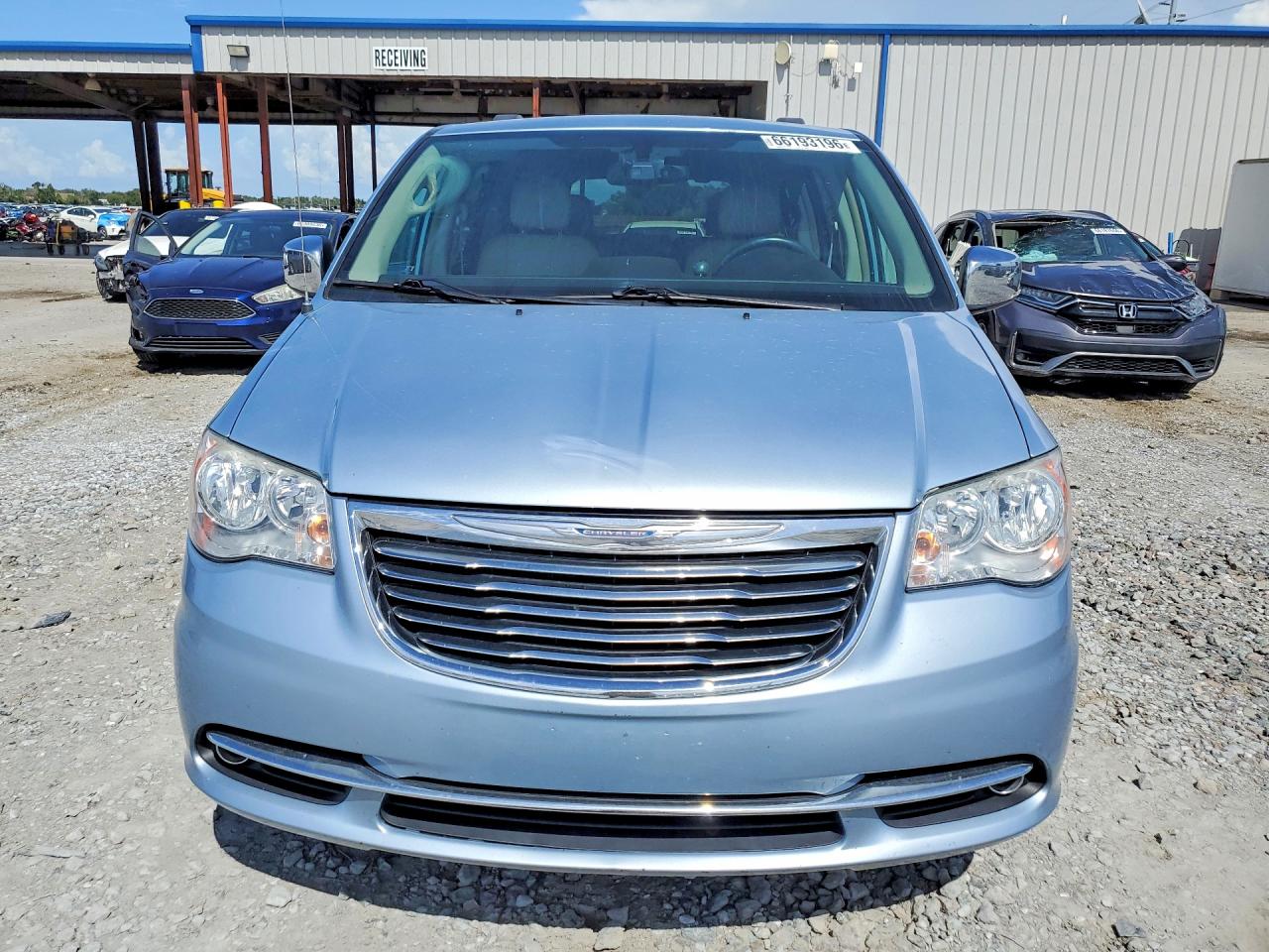 2012 Chrysler Town & Country Touring L Blue vin: 2C4RC1CG2CR376531