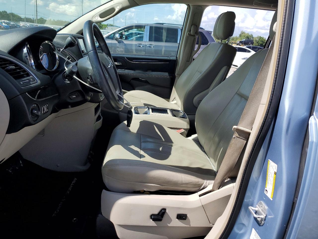 2012 Chrysler Town & Country Touring L Blue vin: 2C4RC1CG2CR376531