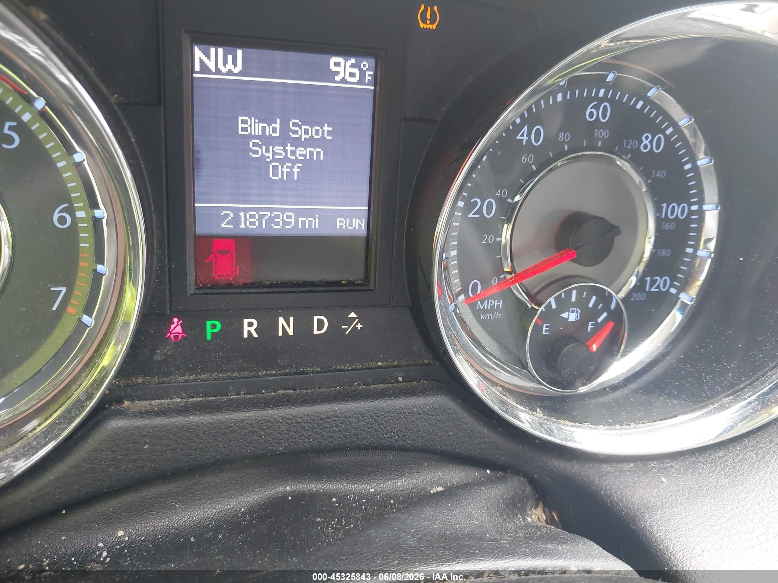 2013 Chrysler Town & Country Touring-l Blue vin: 2C4RC1CG2DR588766