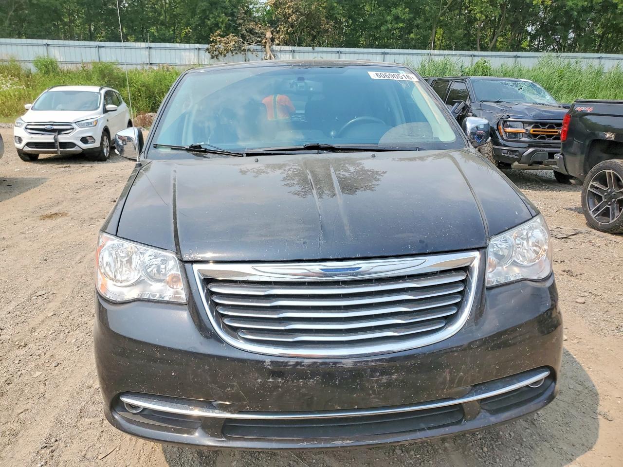 2014 Chrysler Town & Country Touring L Black vin: 2C4RC1CG2ER133482
