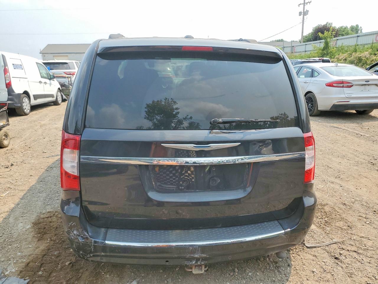 2014 Chrysler Town & Country Touring L Black vin: 2C4RC1CG2ER133482