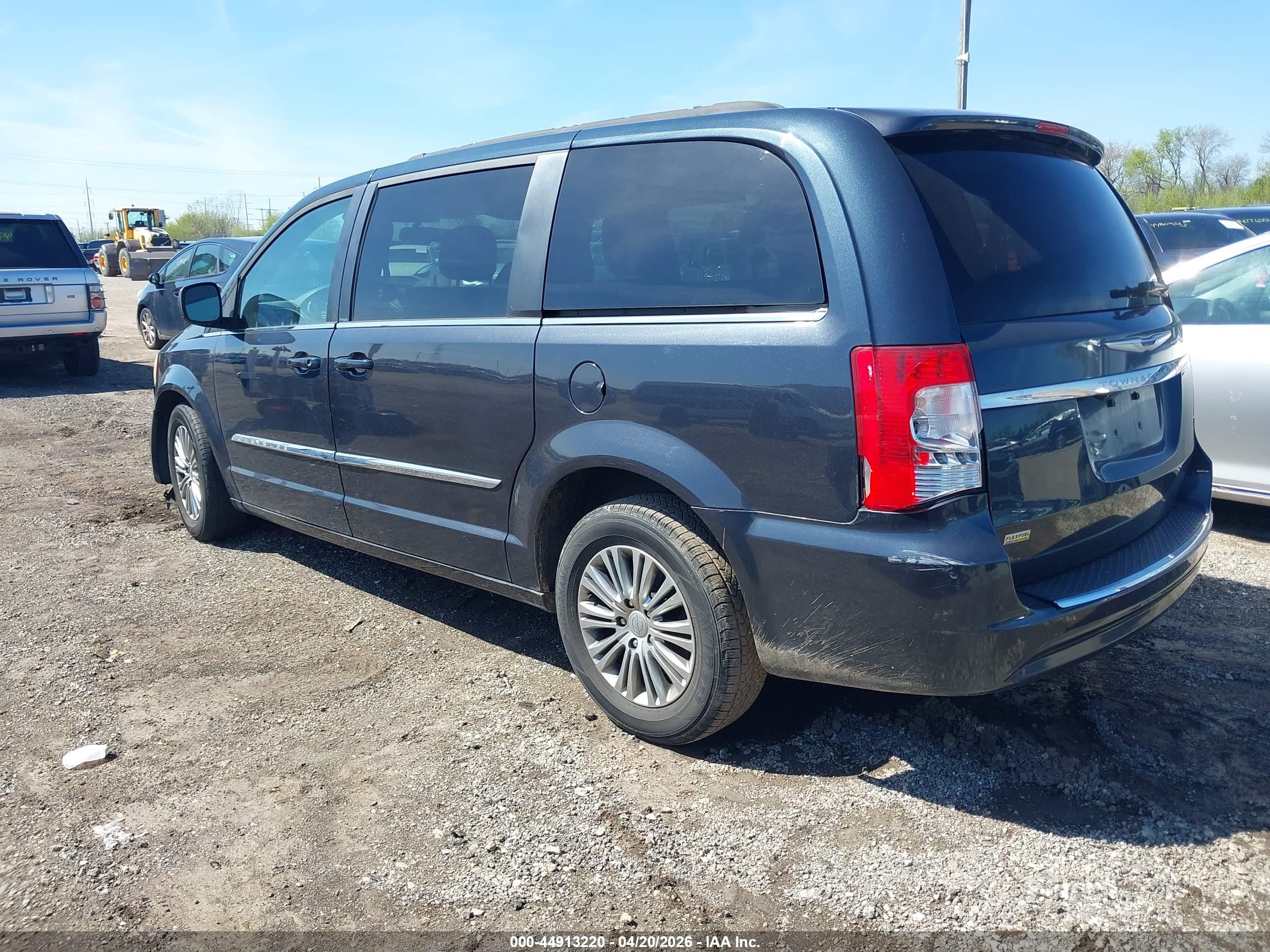 2014 Chrysler Town & Country Touring-l Black vin: 2C4RC1CG2ER188191