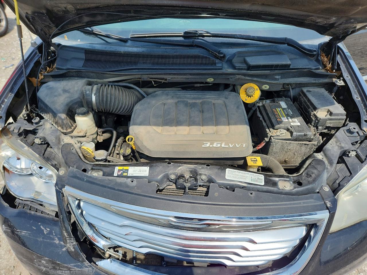 2014 Chrysler Town & Country Touring L Серый vin: 2C4RC1CG2ER313268