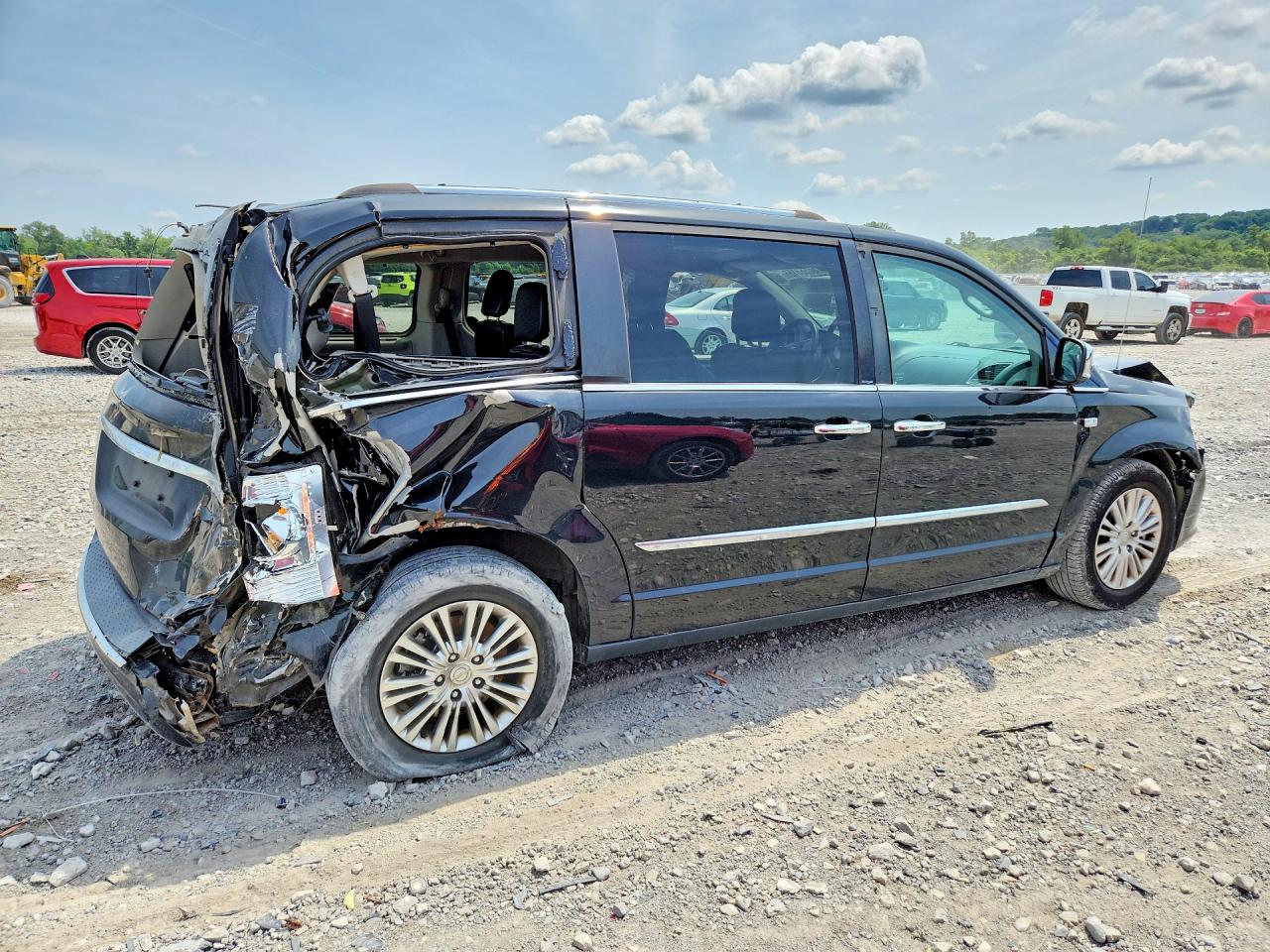 2014 Chrysler Town & Country Touring L Серый vin: 2C4RC1CG2ER313268