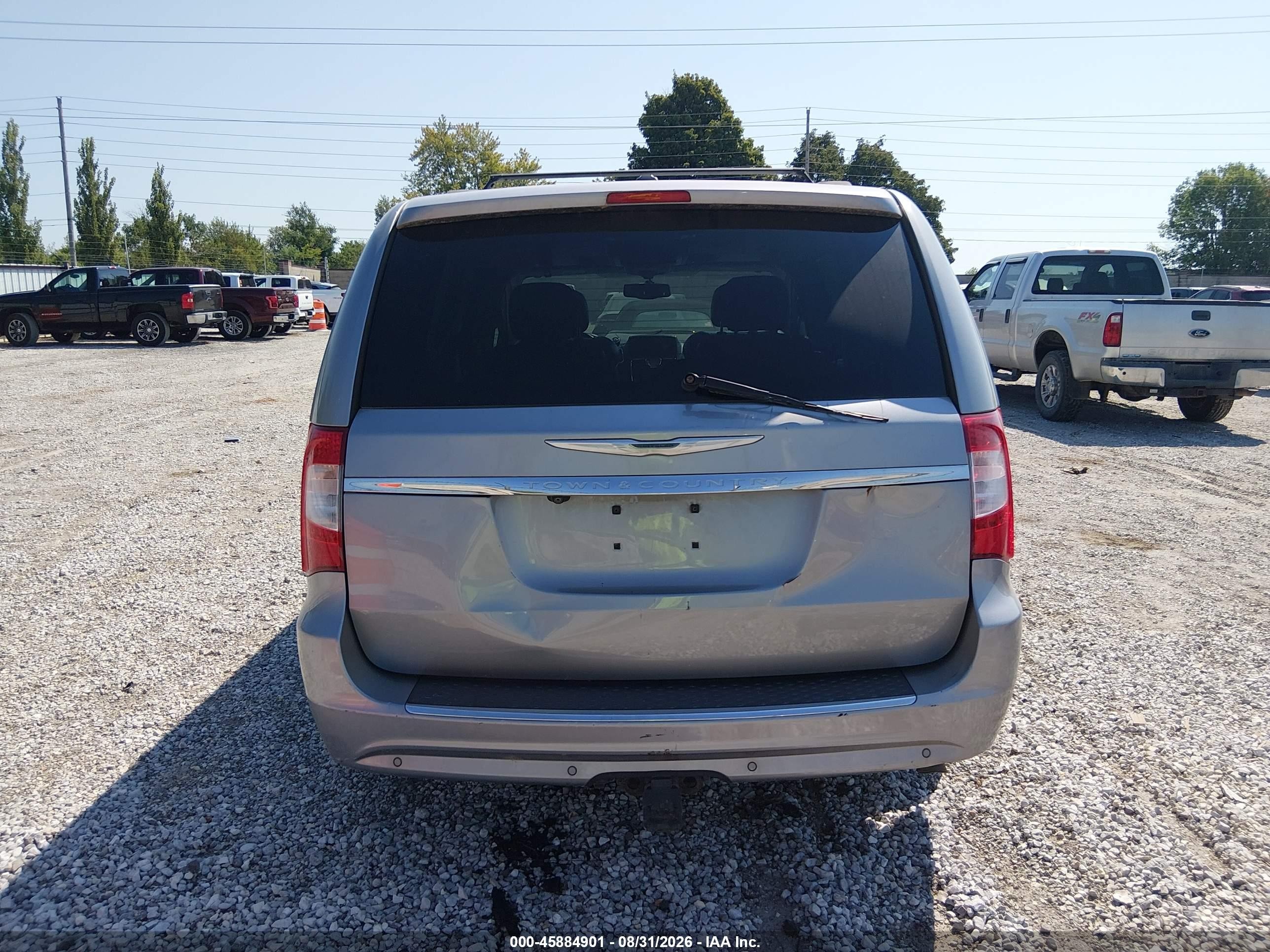 2014 Chrysler Town & Country Touring-l 30th Anniversary Серебряный vin: 2C4RC1CG2ER341250