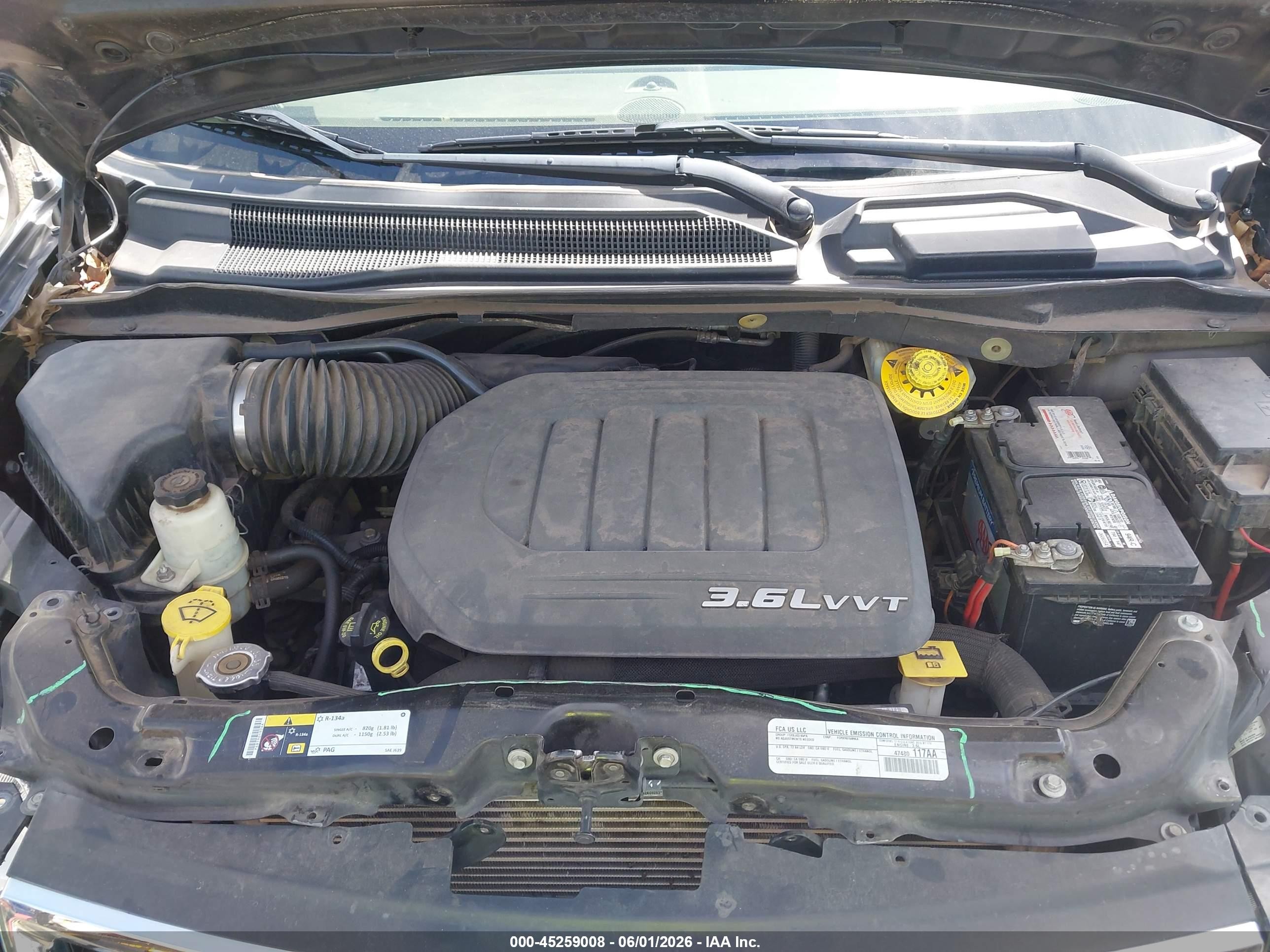 2015 Chrysler Town & Country Touring-l Черный vin: 2C4RC1CG2FR618464