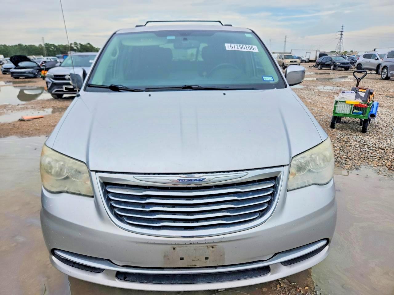 2012 Chrysler Town & Country Touring L Серебряный vin: 2C4RC1CG3CR181893