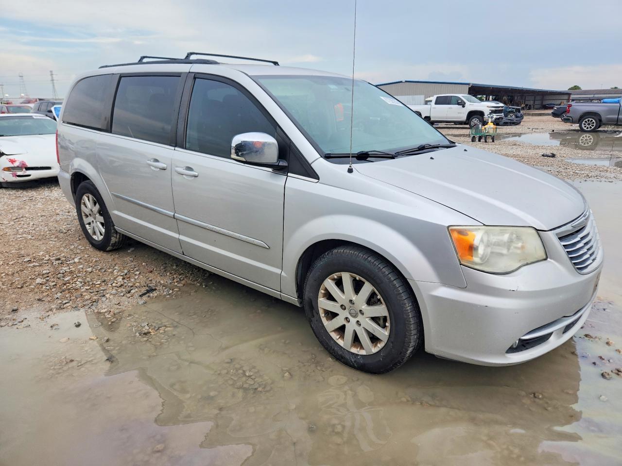 2012 Chrysler Town & Country Touring L Серебряный vin: 2C4RC1CG3CR181893