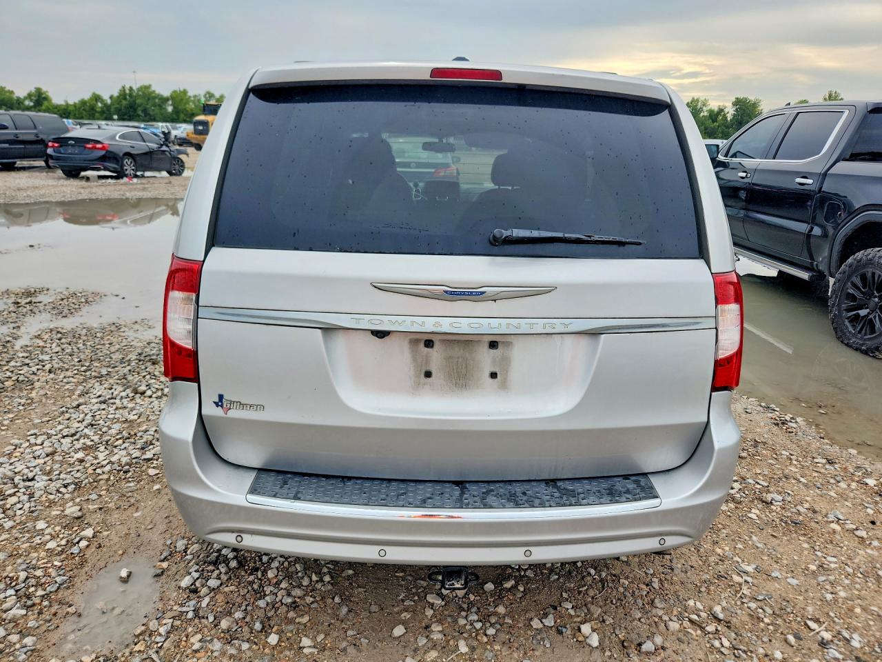 2012 Chrysler Town & Country Touring L Серебряный vin: 2C4RC1CG3CR181893