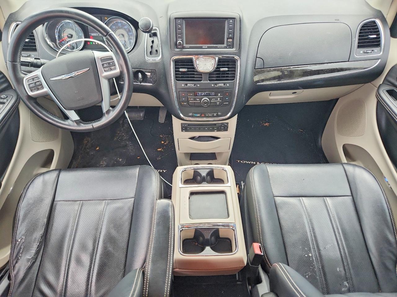 2012 Chrysler Town & Country Touring L Серебряный vin: 2C4RC1CG3CR181893