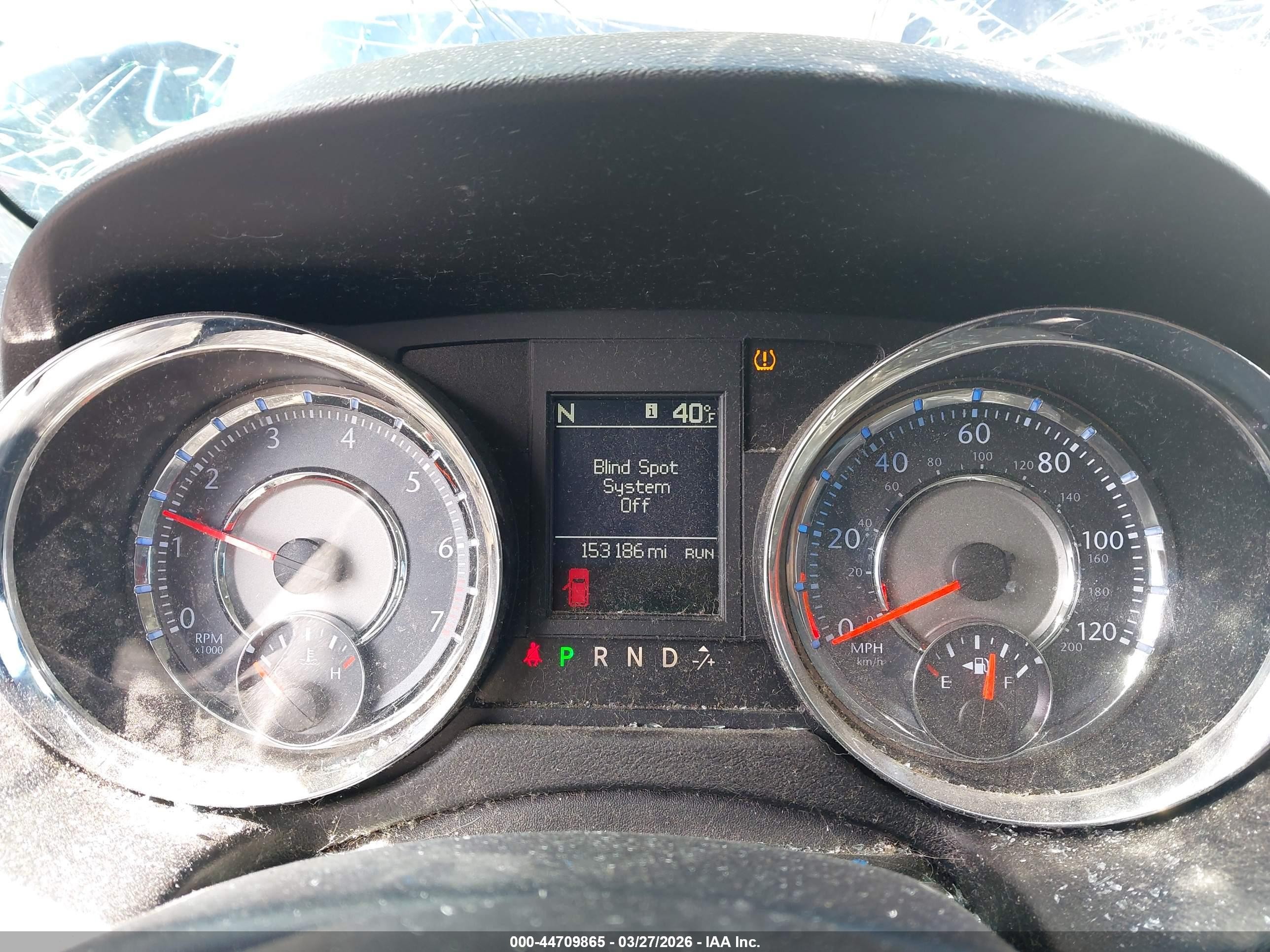 2012 Chrysler Town & Country Touring-l Blue vin: 2C4RC1CG3CR261226