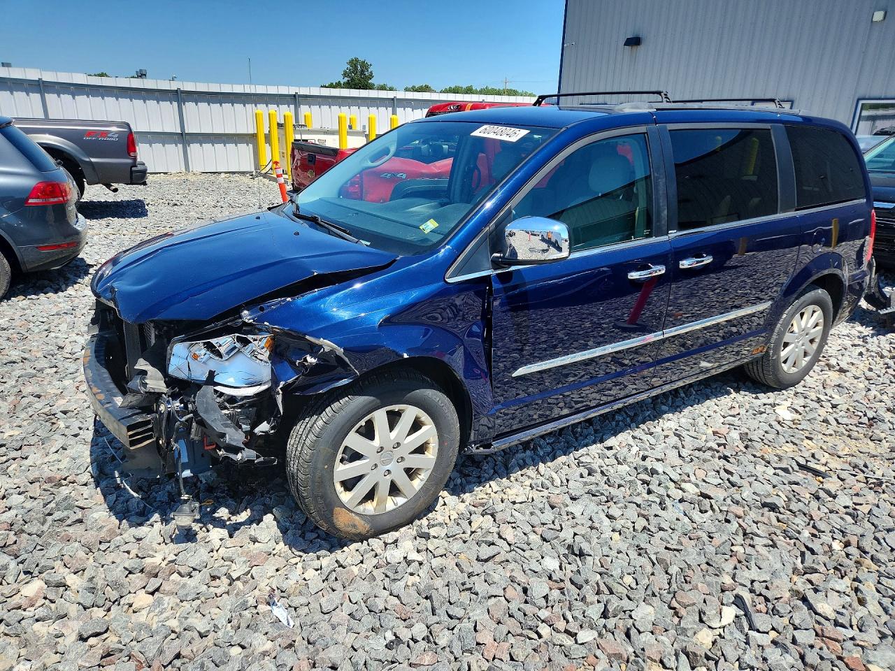 2012 Chrysler Town & Country Touring L Blue vin: 2C4RC1CG3CR269620