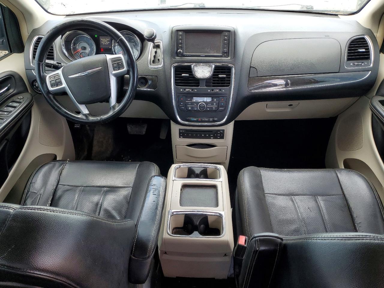 2013 Chrysler Town-country White vin: 2C4RC1CG3DR542380