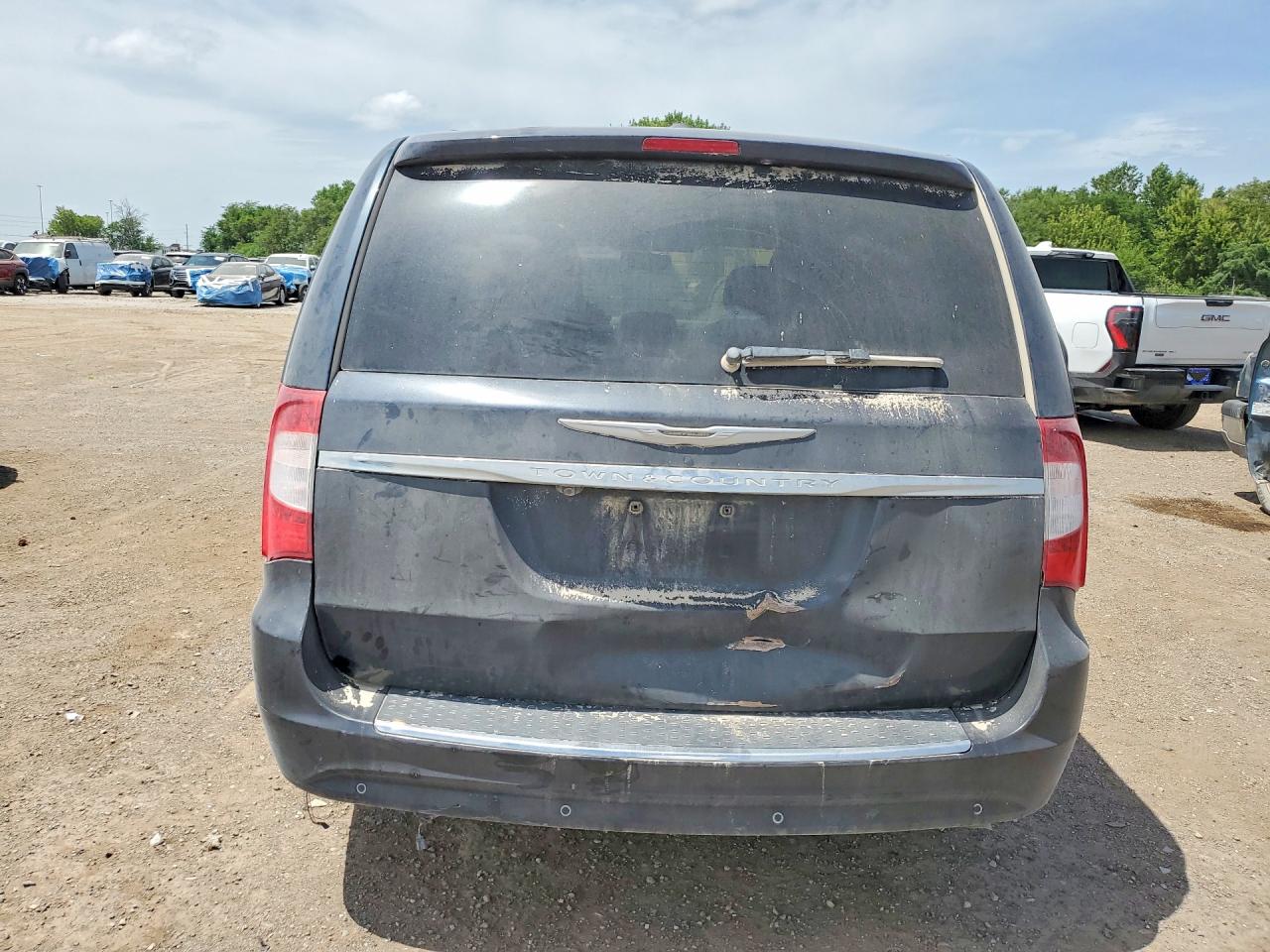 2013 Chrysler Town & Country Touring L Синий vin: 2C4RC1CG3DR808223