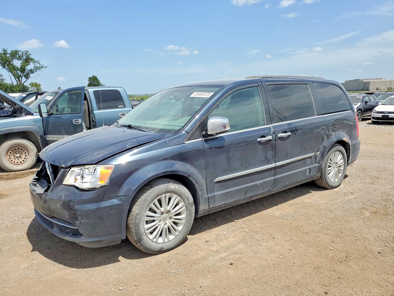 2013 Chrysler Town & Country Touring L Синий vin: 2C4RC1CG3DR808223
