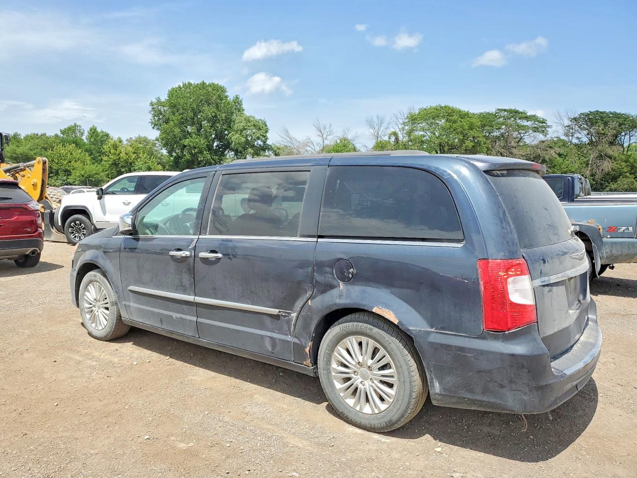 2013 Chrysler Town & Country Touring L Синий vin: 2C4RC1CG3DR808223