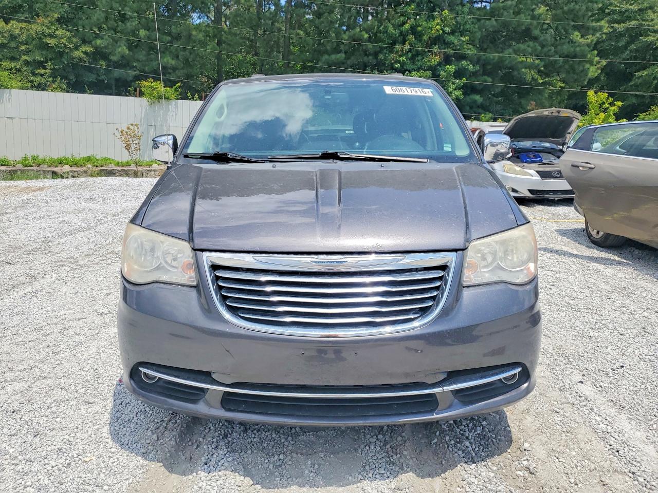 2014 Chrysler Town & Country Touring L Gray vin: 2C4RC1CG3ER251900