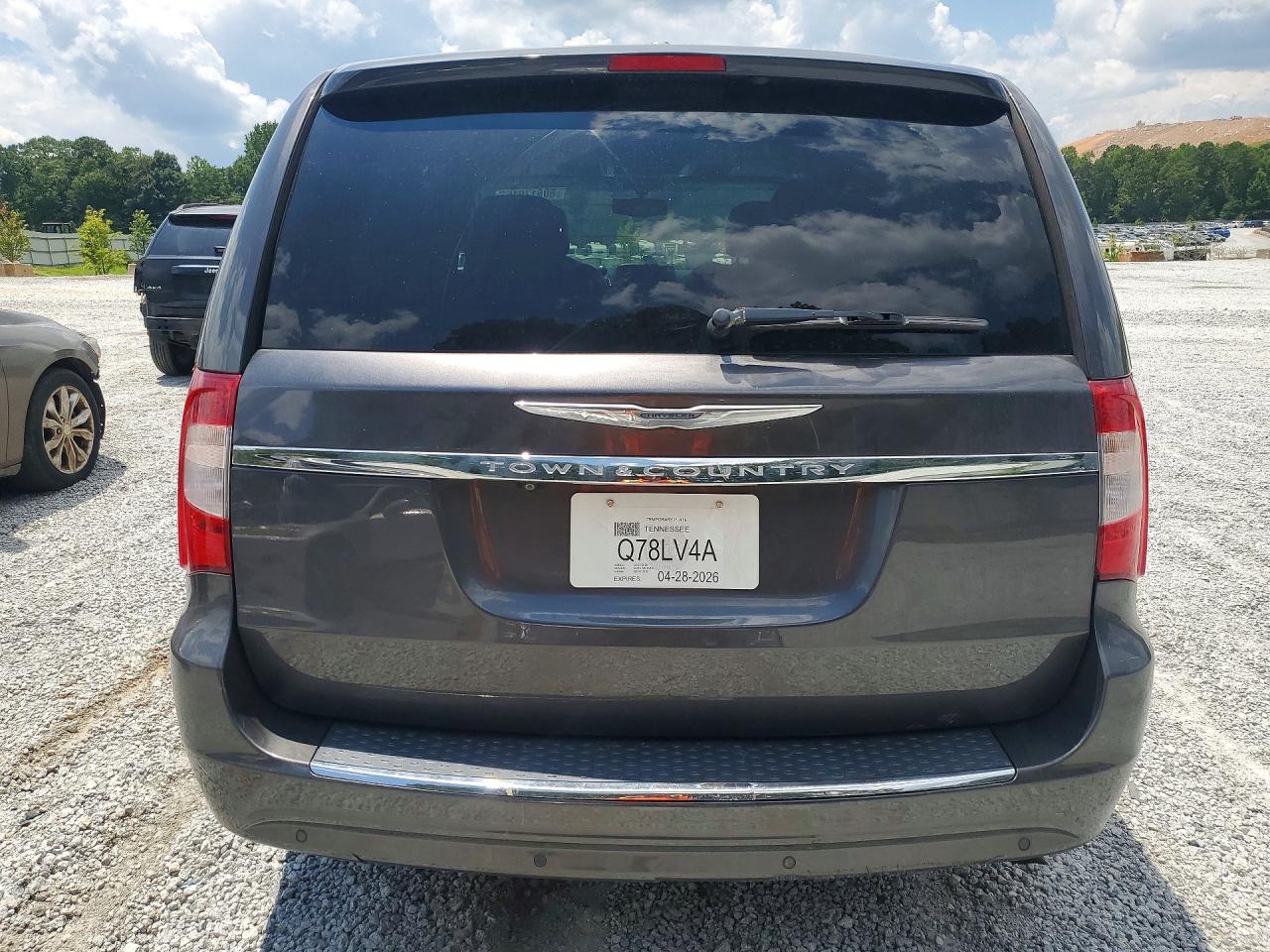 2014 Chrysler Town & Country Touring L Gray vin: 2C4RC1CG3ER251900