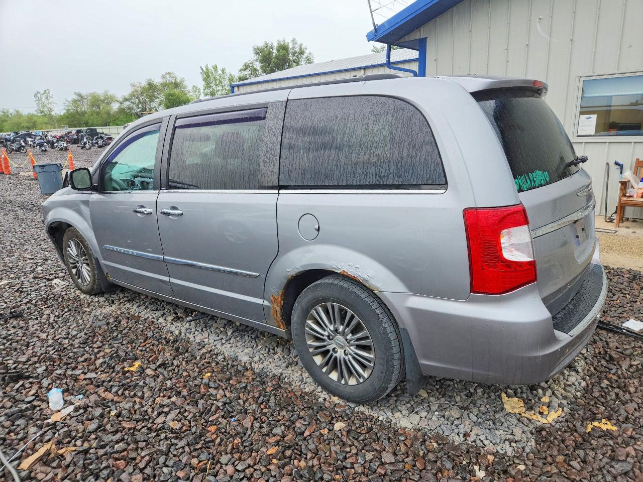 2014 Chrysler Town & Country Touring L Серебряный vin: 2C4RC1CG3ER257602