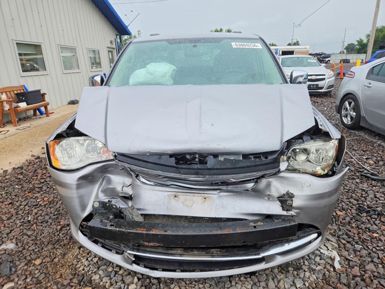 2014 Chrysler Town & Country Touring L Серебряный vin: 2C4RC1CG3ER257602