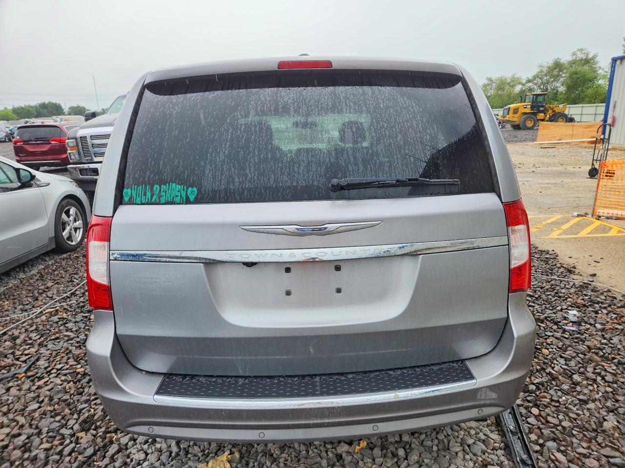 2014 Chrysler Town & Country Touring L Серебряный vin: 2C4RC1CG3ER257602