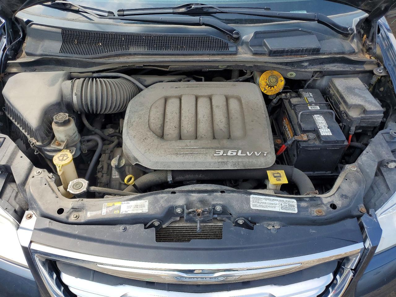 2014 Chrysler Town & Country Touring L Blue vin: 2C4RC1CG3ER470503