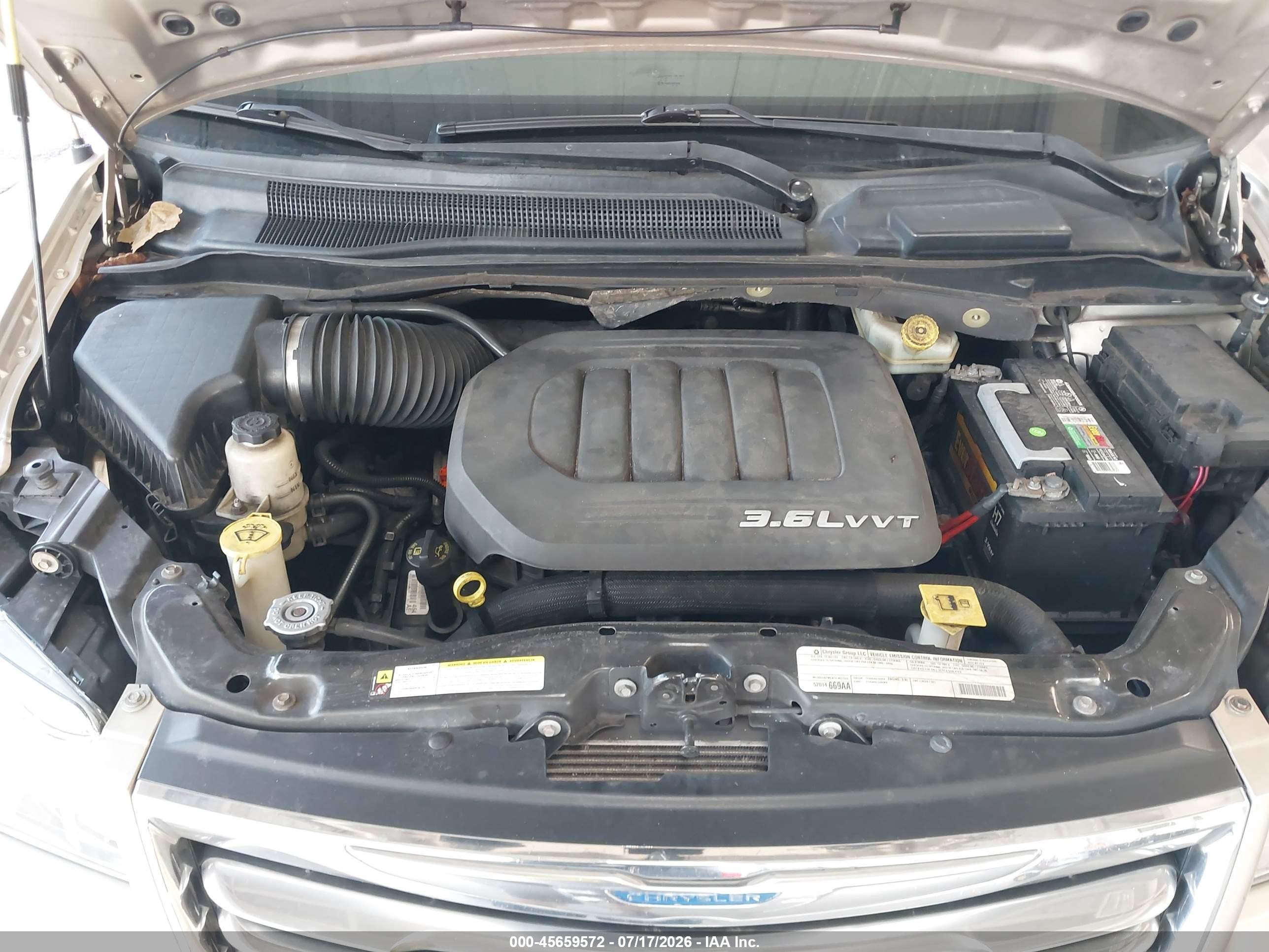 2012 Chrysler Town & Country Touring-l Золотой vin: 2C4RC1CG4CR237212