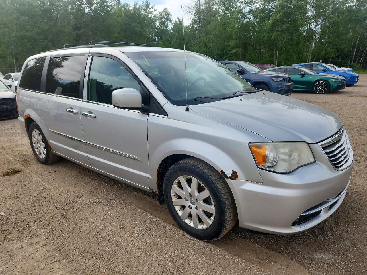 2012 Chrysler Town & Country Touring L Silver vin: 2C4RC1CG4CR323166