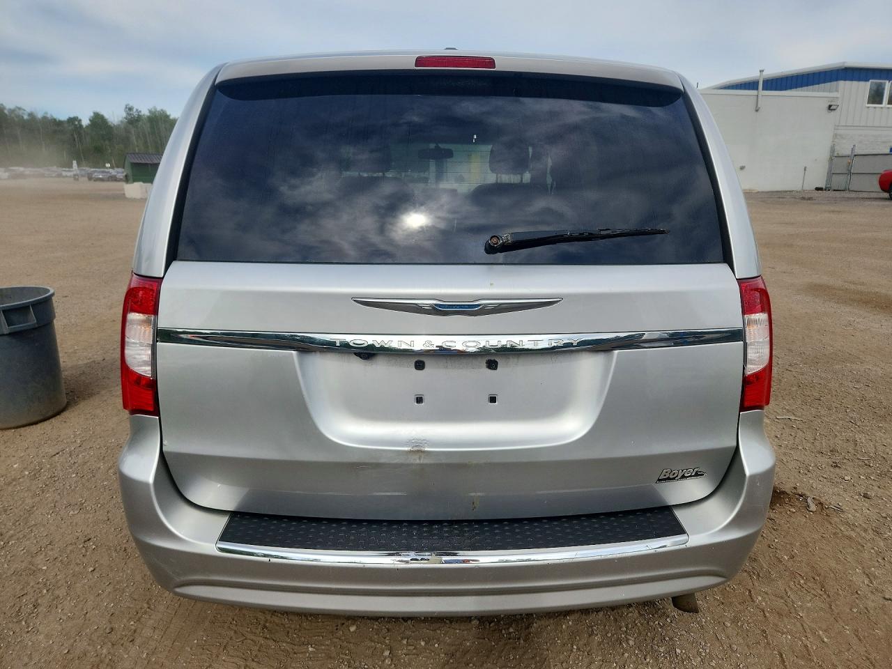 2012 Chrysler Town & Country Touring L Silver vin: 2C4RC1CG4CR323166