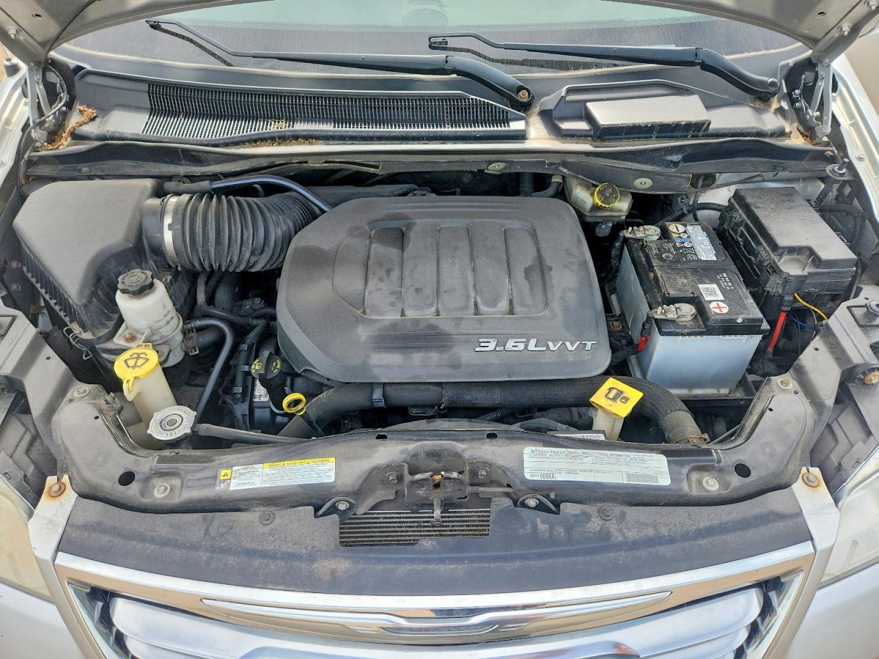 2012 Chrysler Town & Country Touring L Silver vin: 2C4RC1CG4CR323166