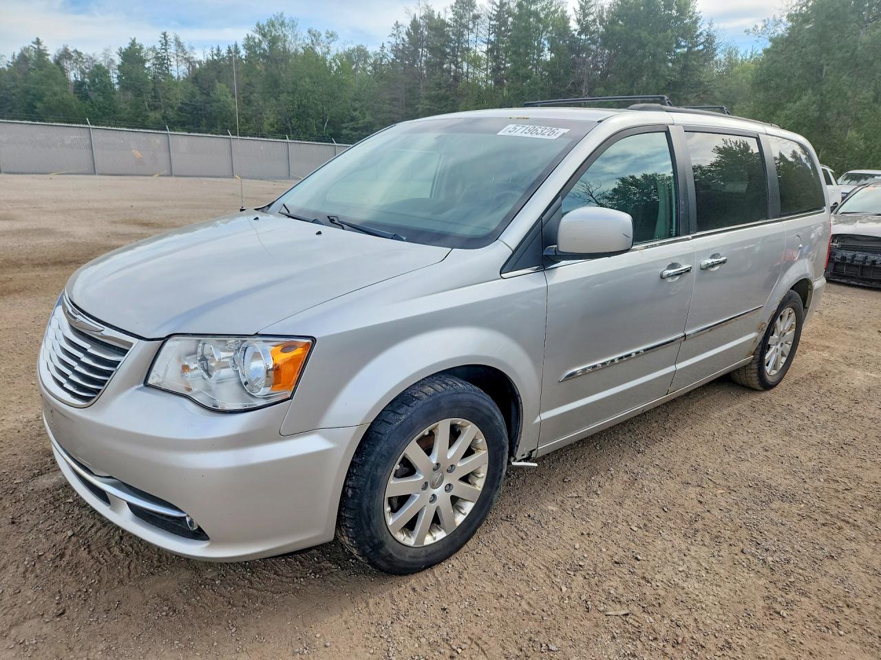 2012 Chrysler Town & Country Touring L Silver vin: 2C4RC1CG4CR323166