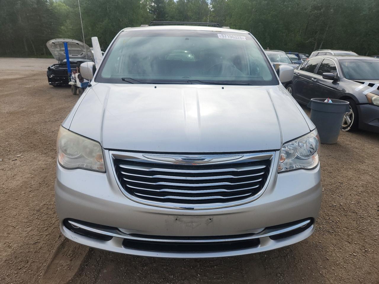 2012 Chrysler Town & Country Touring L Silver vin: 2C4RC1CG4CR323166