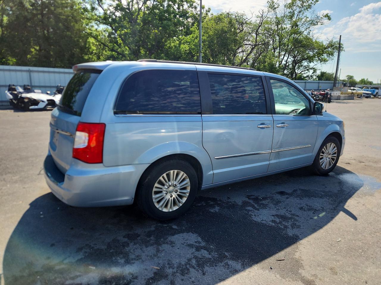 2013 Chrysler Town & Country Touring L Синий vin: 2C4RC1CG4DR569037