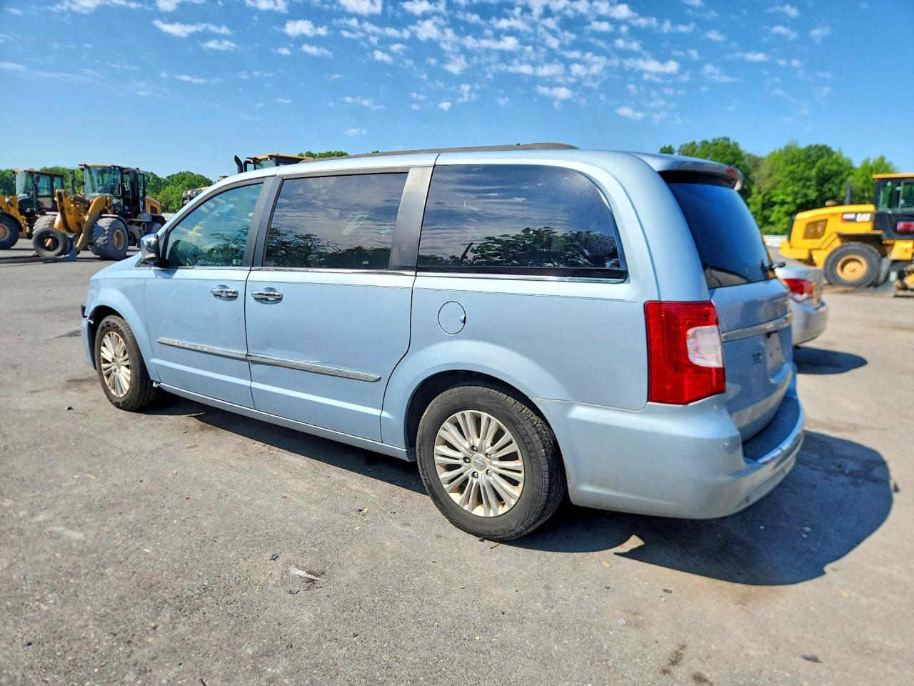 2013 Chrysler Town & Country Touring L Синий vin: 2C4RC1CG4DR569037