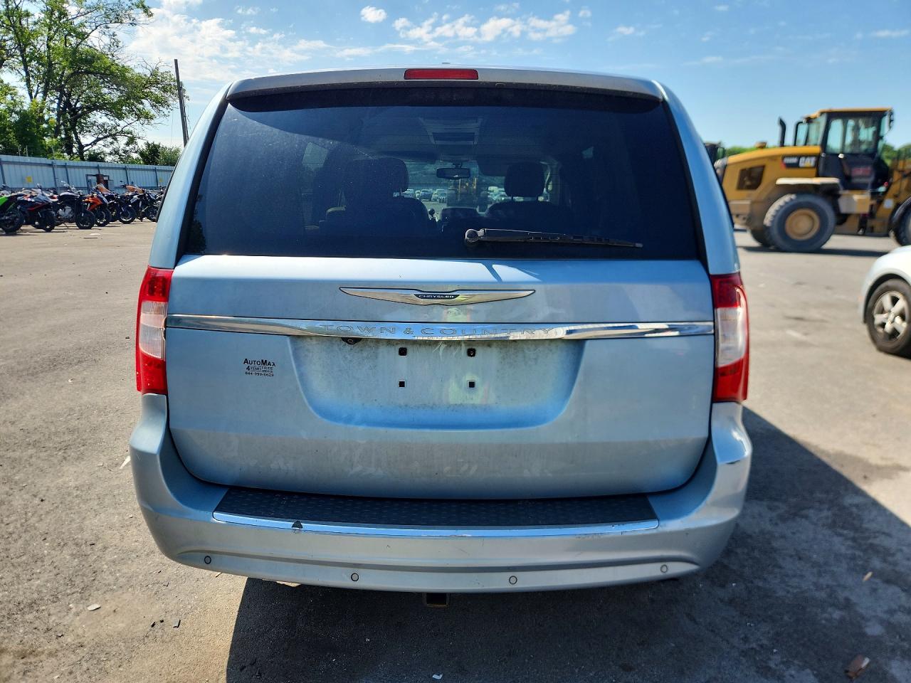 2013 Chrysler Town & Country Touring L Синий vin: 2C4RC1CG4DR569037