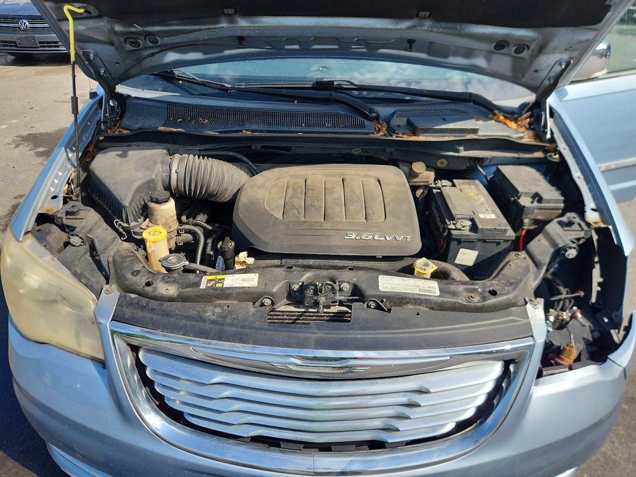2013 Chrysler Town & Country Touring L Синий vin: 2C4RC1CG4DR569037