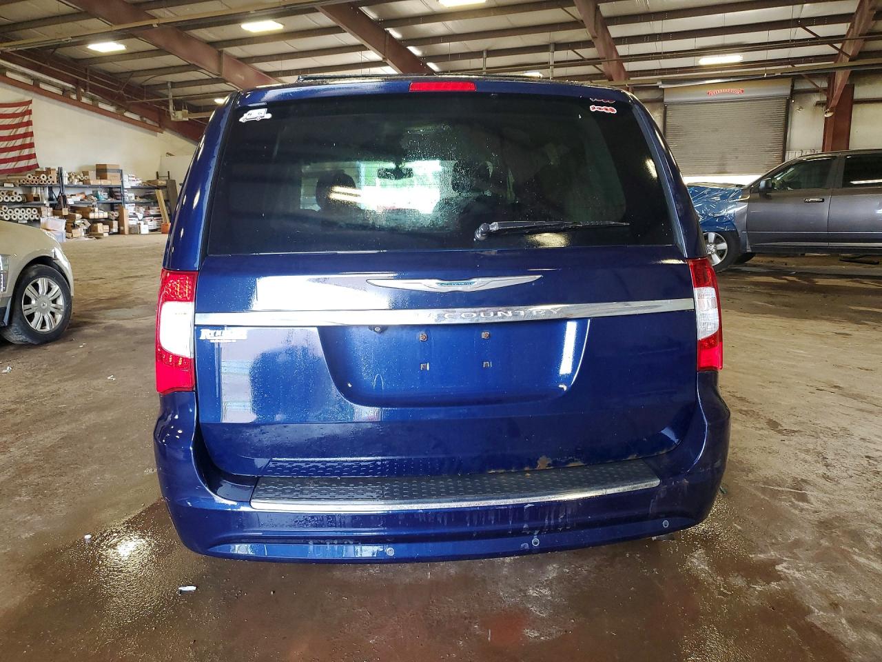 2013 Chrysler Town & Country Touring L Blue vin: 2C4RC1CG4DR682602
