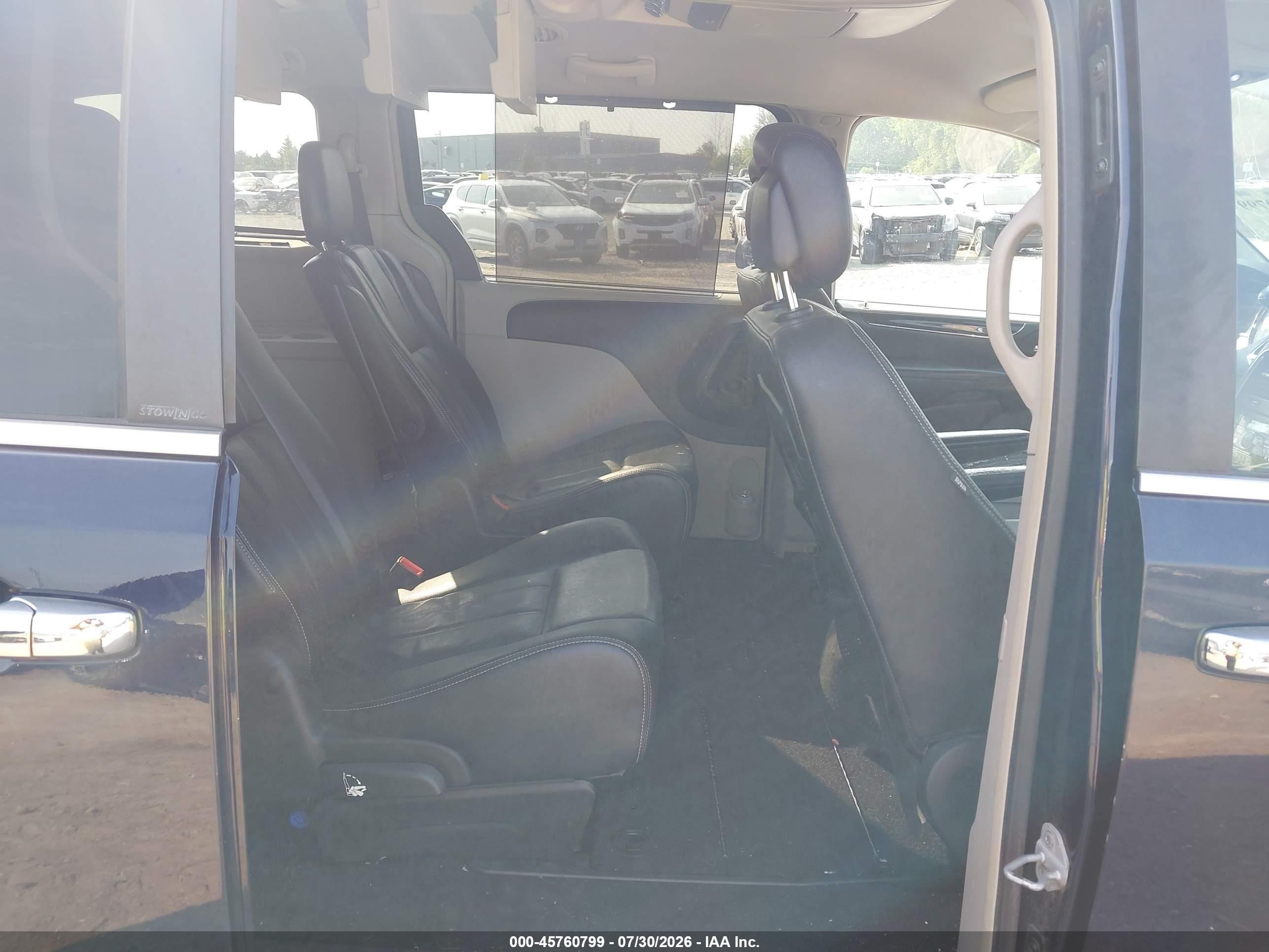 2013 Chrysler Town & Country Touring-l Dark Blue vin: 2C4RC1CG4DR757685