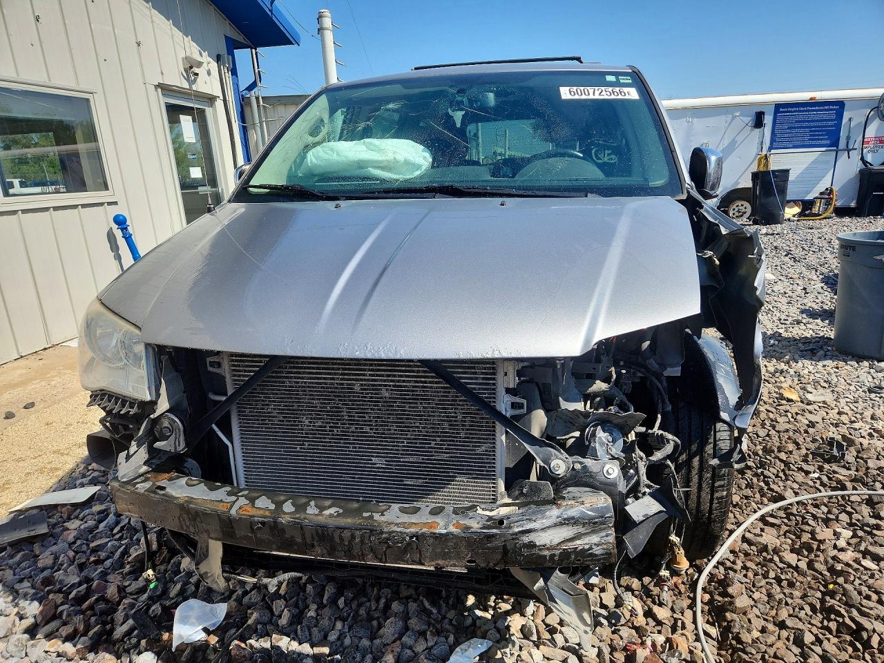 2014 Chrysler Town & Country Touring L Silver vin: 2C4RC1CG4ER147691